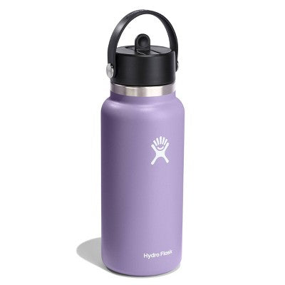 Hydro Flask 32oz Wide Mouth Flex Straw Bottle - Moonshadow