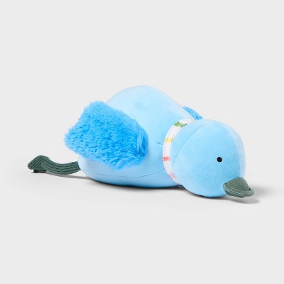 Bird Kids' Mini Weighted Plush Throw Pillow Blue - Pillowfort