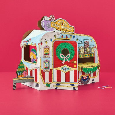 Christmas Craft Cocoa Camper Fort - Mondo Llama (LOCAL PICKUP ONLY)