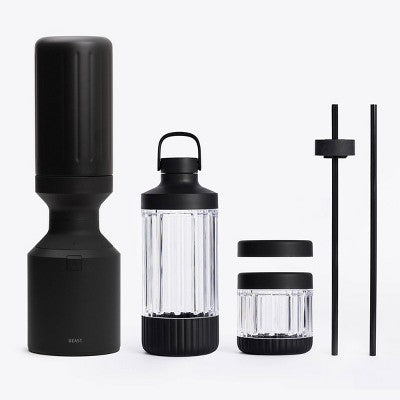 Beast Health Mega 1200 Stainless Steel Blender Carbon Black