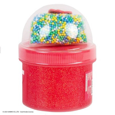 Hello Kitty Slimygloop Scented Slime Dome Jar - Red: Sensory Development Toy, 8 oz
