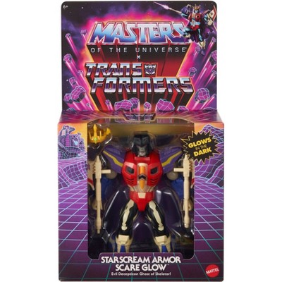 Masters of the Universe Origins & Transformers Starscream Armor Scare Glow