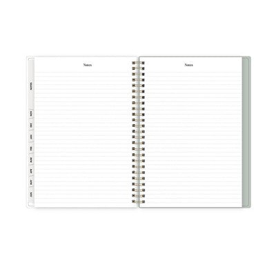 The Everygirl 5.875"x8.625" 2026-2027 Blue Sky Weekly/Monthly Planner Notes Fable Vines Frosted