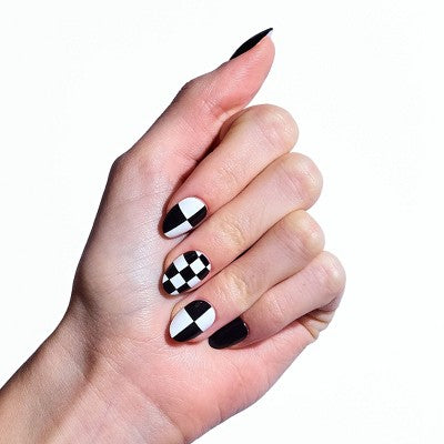 Chillhouse Chill Tips Press-On Nail Set - Design Studio - SK8TR GRL - 24ct