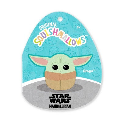 Star Wars: The Mandalorian 12" Mandalorian with 3.5" Grogu Medium Plush Toy