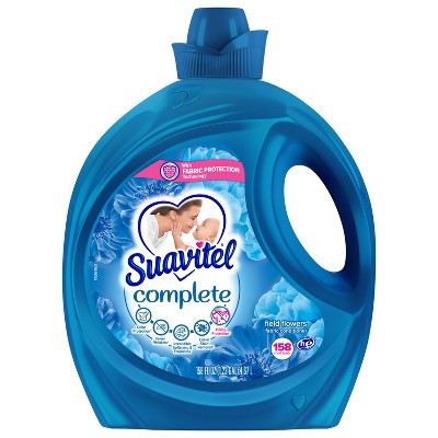 Suavitel Complete Liquid Fabric Softener and Conditioner - Field Flowers - 158 fl oz