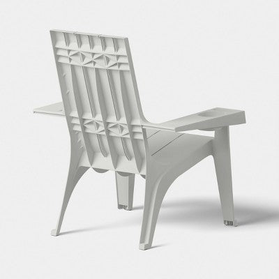 Resin Stackable Adirondack Chair Cream - Room Essentials (LOCAL PICKUP ONLY)