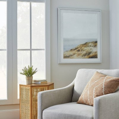 30" x 36" Cold Beach Framed Wall Art - Threshold designed with Studio McGee (LOCAL PICKUP ONLY)