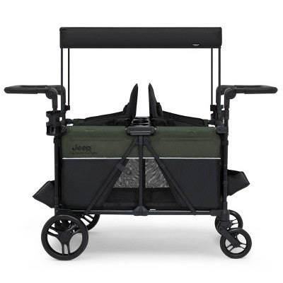 Jeep Aries Stroller Wagon by Delta Children - Black/Green (LOCAL PICKUP ONLY)