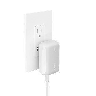 Belkin 42W Wall Charger C-Lightning Bundle - White