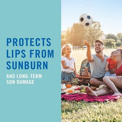Banana Boat Sunscreen Lip Balm SPF 45 with Aloe Vera and Vitamin E, Broad Spectrum Protection, 0.15 oz