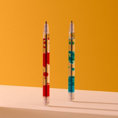 Lifelines 2pk Scented Lava Pen Set Blue/Red