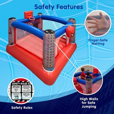 Funormous Spider-Man Bounce House with Built in Air Pump (LOCAL PICKUP ONLY)