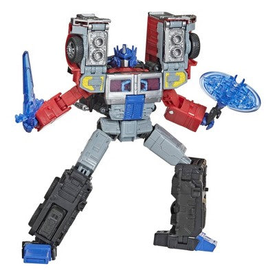 Transformers Generations Legacy Series Leader G2 Universe Laser Optimus Prime Action Figure