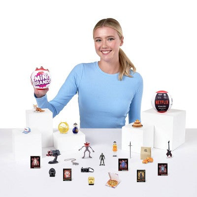 Mini Brands Netflix Series 1 Collectible Capsule: PVC Fantasy Mini Figures