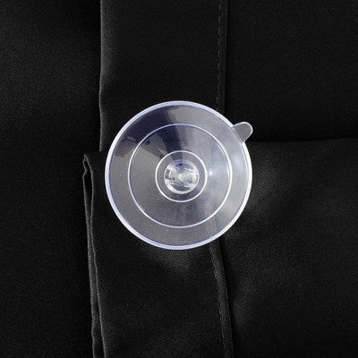 50"x78" Sun Zero 100% Blackout Solid Lights Out Portable Travel Rod Pocket Curtain Panel Black: Kids' Indoor Curtain