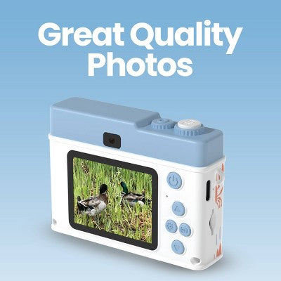 GEMS Mini Digital Camera - Light Blue Lobster Print