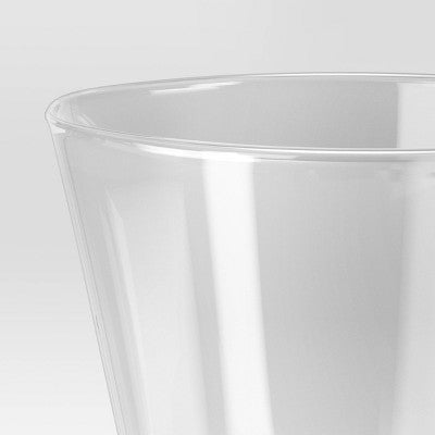 4pk Entertaining Martini Short Cocktail Glass Set - Threshold: Dishwasher-Safe, Clear Glass, 10.5oz Capacity, Set of 4