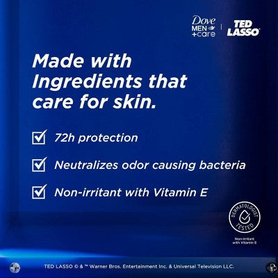 Dove Men+Care Ted Lasso Dry Spray Antiperspirant - The Smell of Potential - Citrus & Amber - 3.8oz