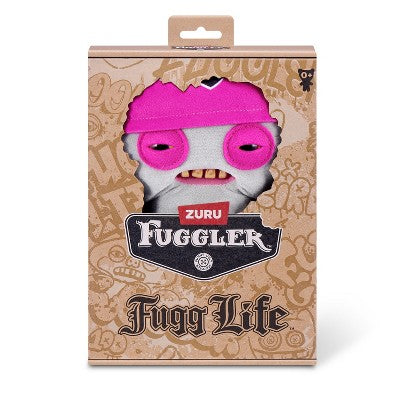 Fuggler 9" Fugg Life Squidge gray Stuffed Animal