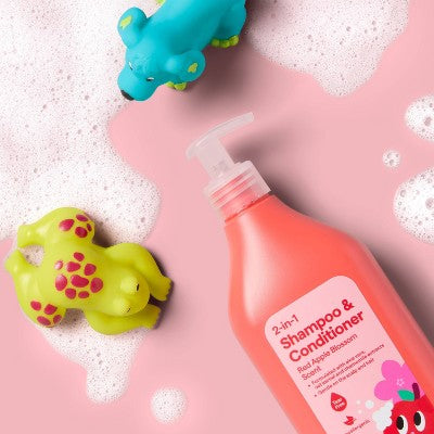 Kids' 2-in-1 Shampoo & Conditioner - Red Apple Blossom Scent - 20oz - up&up