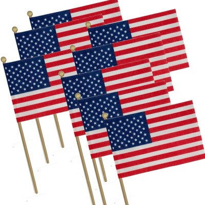 Valley Forge Flag 8pc Stick Flags