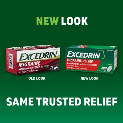 Excedrin Acetaminophen Migraine Caplets - 24ct