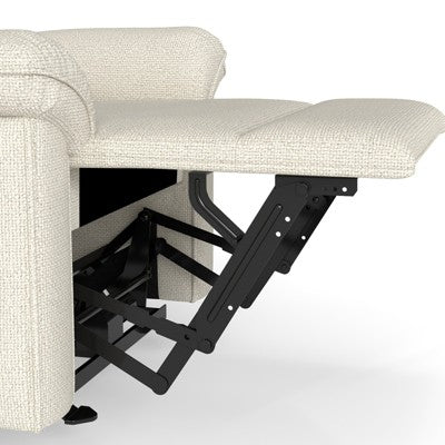 Wall Hugger Recliner Power Recliner Chair Nursery Single Sofa Accent Chair Leisure Lounge Chair, Beige Grey - ModernLuxe (LOCAL PICKUP ONLY)