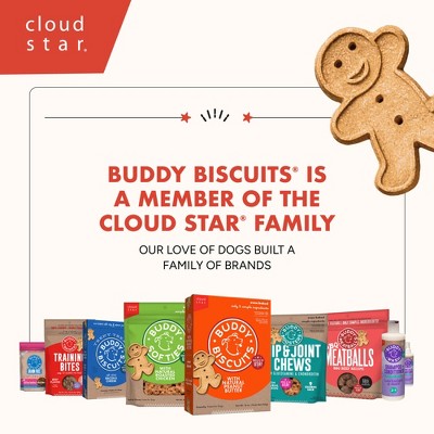 Buddy Biscuits Crunchy Assorted Flavors with Beef, Chicken and Cheese Biscuit Dog Treats - 16oz