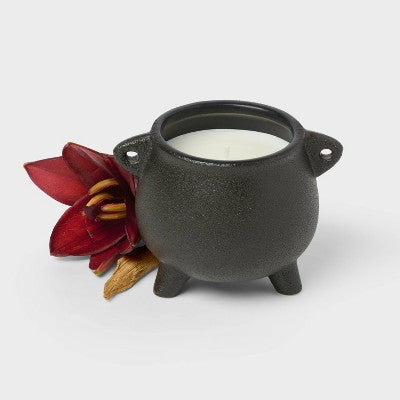 Small Cauldron Haunt Couture Halloween Jar Candle - Threshold