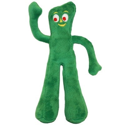 Multipet Gumby Plush Dog Toy - 9": Squeaks, For All Ages, Easter Theme