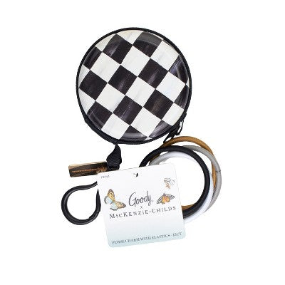 MacKenzie-Childs x Goody Plasticrse Charm with Elastics Courtly Check - 15ct
