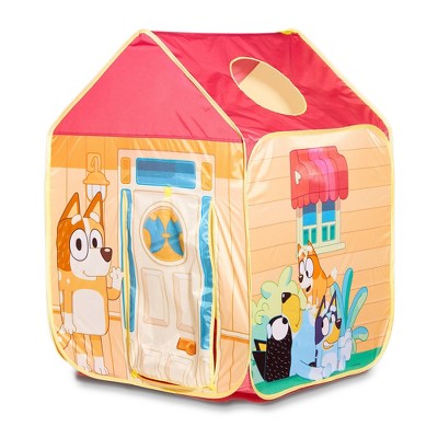 Bluey Pop 'N' Fun Play Tent: BBC Licensed Metal Frame Playhouse for Kids