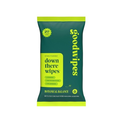 Goodwipes Botanical Balance Flushable Wipes - 20ct