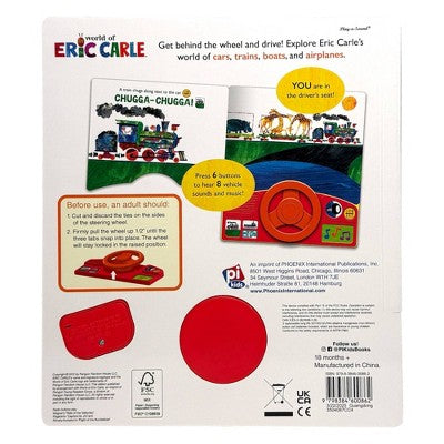 World of Eric Carle: Here We Go! Steering Wheel Sound Board Book (Board Book)