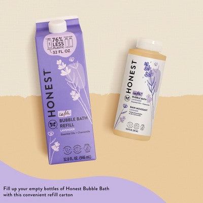 The Honest Company Calm Bubble Bath Refill, Lavender - 32 fl oz