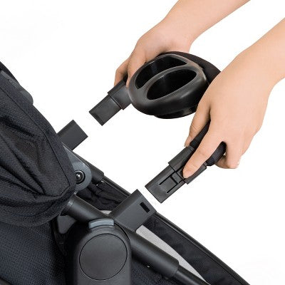 Evenflo Pivot Modular Travel System with LiteMax Infant Car Seat with Anti-Rebound Bar - Oxford Black (LOCAL PICKUP ONLY)