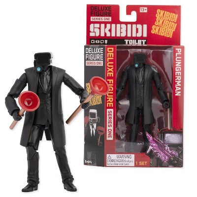 Skibidi Toilet Plungerman 6" Action Figure