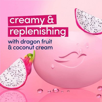 Dove Beauty Replenishing Bar Soaps - Dragon Fruit & Coconut Cream - 15oz/4ct
