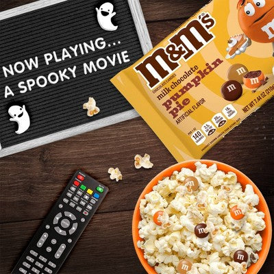 M&M's Halloween Milk Chocolate Pumpkin Pie Candy - 7.44oz