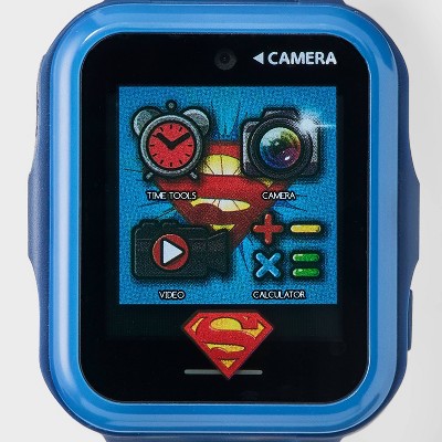 Boys' Superman Light Up Interactive Watch - Blue