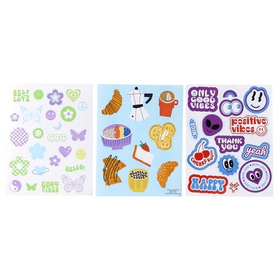 Vivitar Laptop Stickers 3pk