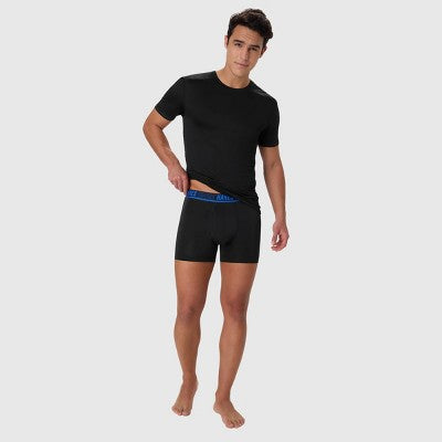 Hanes Men's Pouch X-Temp Trunks 3pk - Black/Gray/Blue M