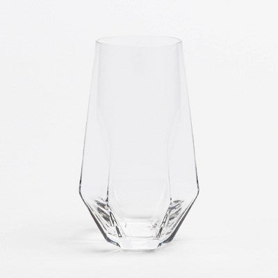 over&back 18 fl oz Facet Tall Tumbler Clear