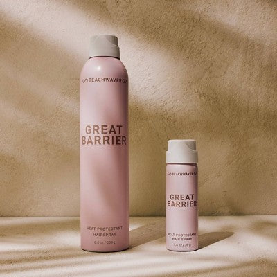 BEACHWAVER Co. Great Barrier Heat Protectant Hair Spray - Travel Size - 1.4 oz