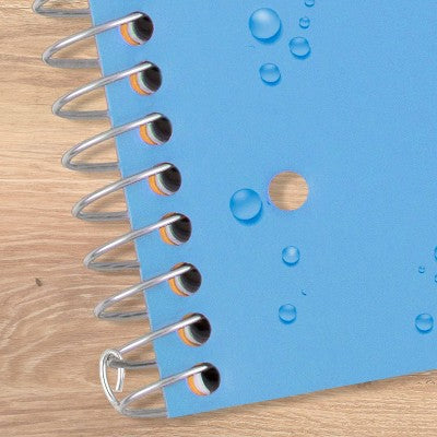 Five Star 8.5"x11" 1 Subject College Ruled Notebook Sky Blue 100 Pages