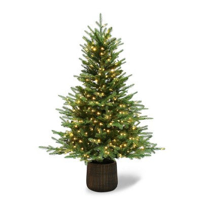 Philips 4.5' Balsam Fir Pre-Lit Artificial Christmas Tree Bicolor Slow Twinkle (LOCAL PICKUP ONLY)