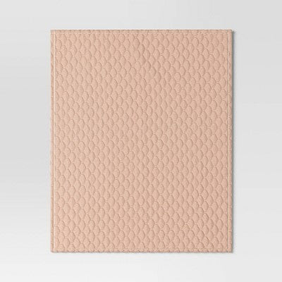 Triple Knit Throw Blanket Pink - Room Essentials