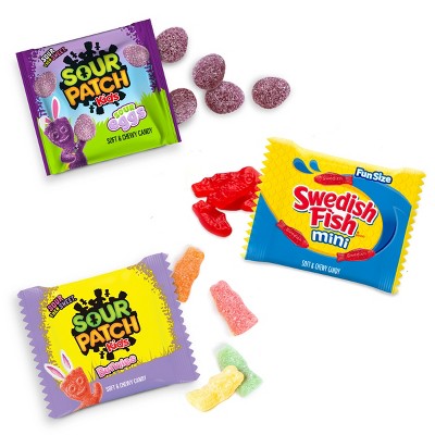 Swedish Fish, Sour Patch Kids' Easter Sour Eggs Candy Variety Pack - 36.1oz/80ct