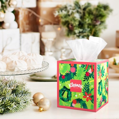 Kleenex Ultra Soft Holiday Facial Tissue - 4pk/60ct